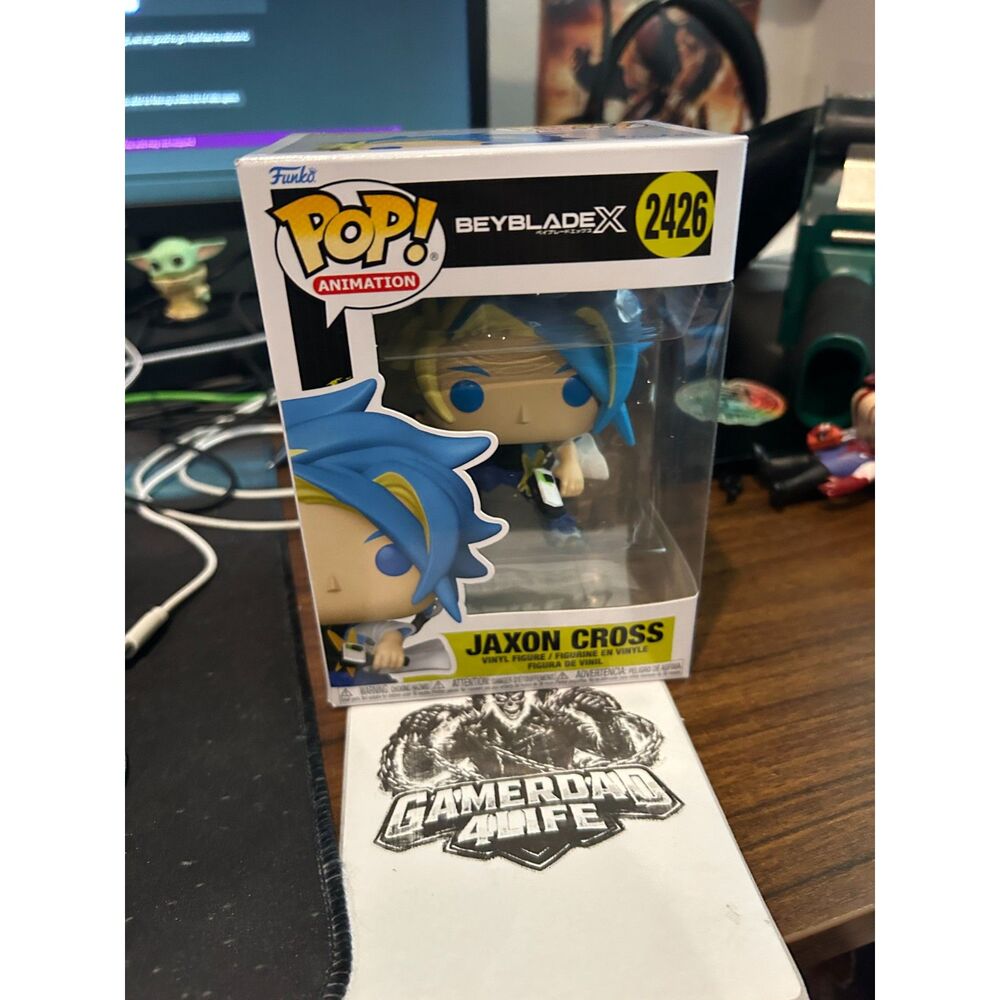 Funko Pop! Animation - Beyblade X Jaxon Cross # 2426 Vinyl Figure